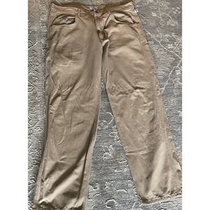 Tyndale Pants Mens 38 x34 Tan Khaki Canvas FR Flame Resistant Workwear Arc Rated